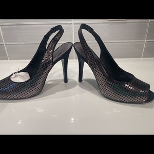 Women’s Nine West Sequin sling backs size 7